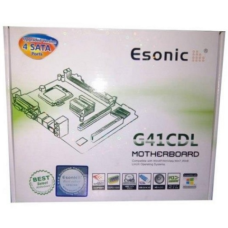 ESONIC 775p G41 DDR3 G41CDL 2x Sata Intel HD Graphics 1x (PCIe) MATX